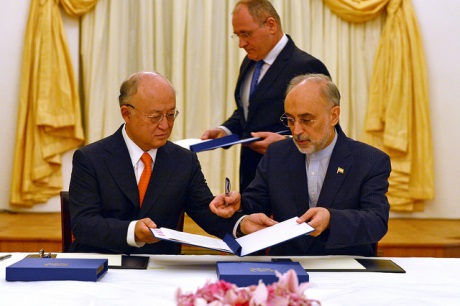 IAEA-Iran roadmap signing - 460 (Dean Calma, IAEA)